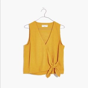 Madewell wrap-tie tank top